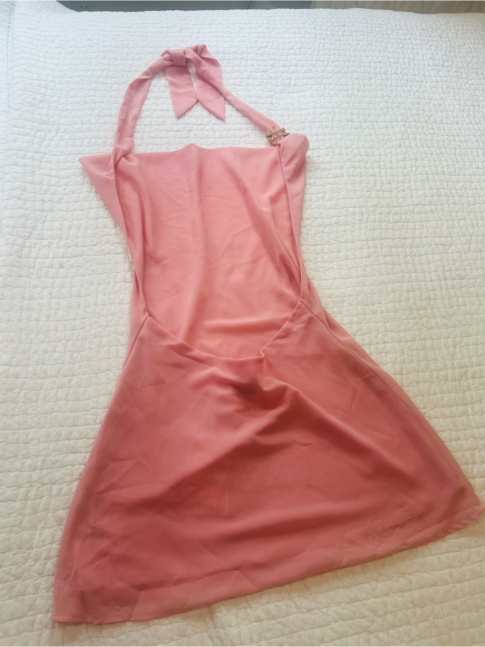 Peppermayo Pink Halter Mini Dress - Picture 15 of 15